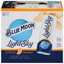 Blue Moon Light Sky Wheat Craft Beer
