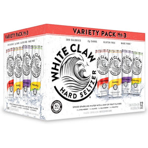 White Claw Hard Seltzer Variety Pack Flavor Collection No. 3