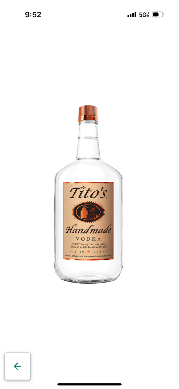 Tito’s  Handmade Vodka 1.75 L