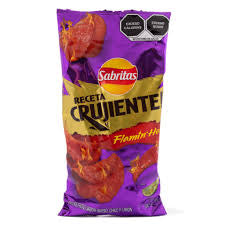 Sabritas Receta Crujiente Flaming Hot