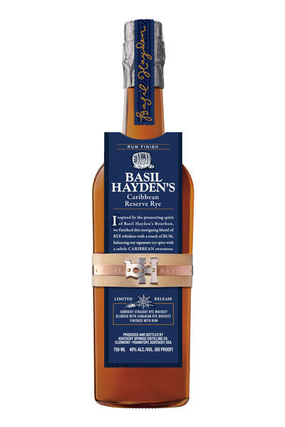 Basil Hayden's Caribbean Rye Whiskey