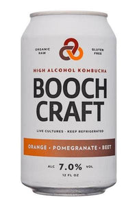 Boochcraft Orange Pomegranate Organic Hard Kombucha