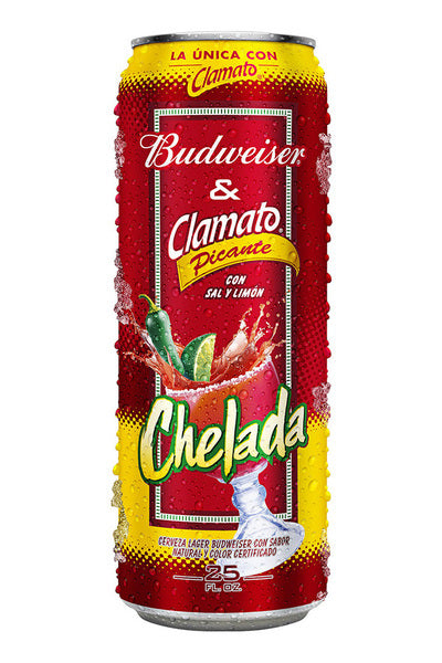 Budweiser Chelada Picante with Clamato