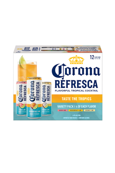 Corona Refresca Spiked Tropical Cocktail Variety Pack