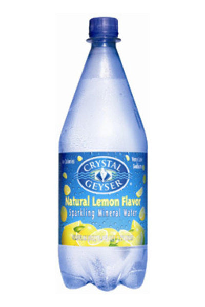 Crystal Geyser Lemon Mineral Water