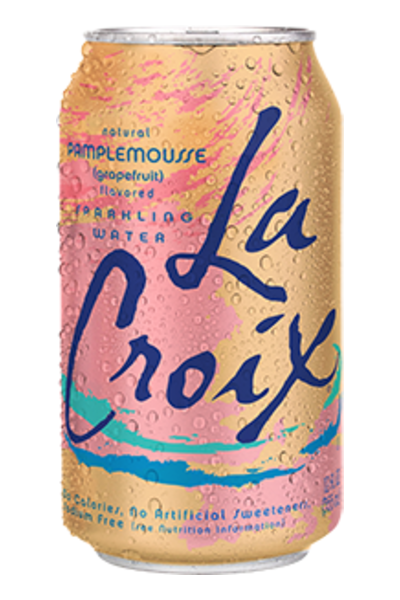 La Croix Pamplemousse Pink Grapefruit