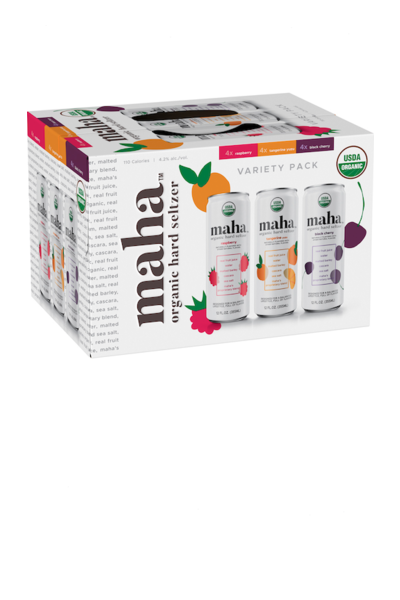 Maha Organic Hard Seltzer Variety Pack