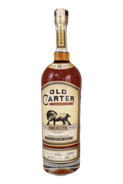 Old Carter Straight Bourbon Whiskey, Batch 4