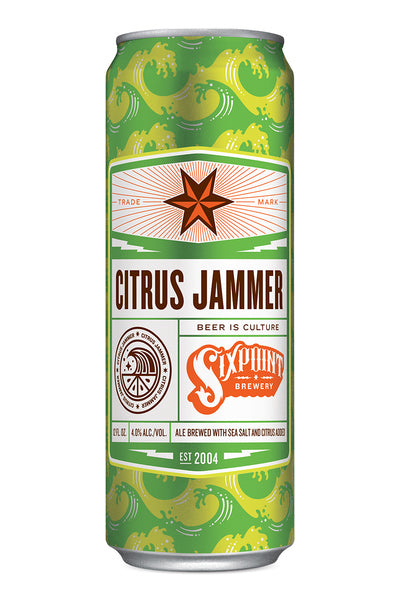 Sixpoint Citrus Jammer Tangy Lemon-Lime Session Beer