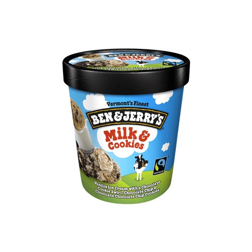 Ben & Jerry's Milk & Cookies