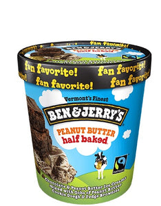 Ben & Jerry’s Peanut Butter half baked