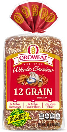 Oroweat Whole Grains 12 Grain