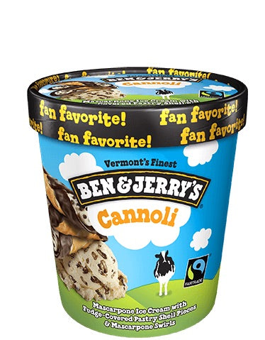 Ben & Jerry's Cannoli