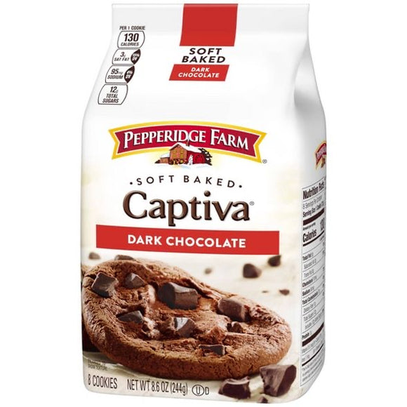 Pepperidge Farm Soft Baked Captiva Dark Chocolate