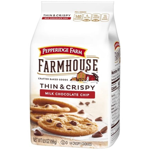 Pepperidge Farm Farmhouse  Think & Crispy Milk Chocolate Chip