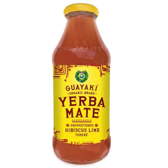Guaiaki Organic Yerba Mate Hibiscus Lime