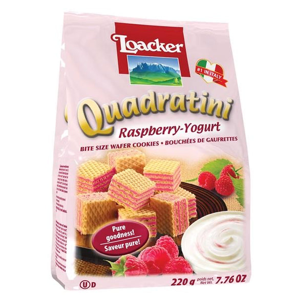 Loacker Quadratini Raspberry Yogurt