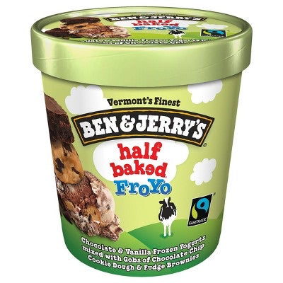 Ben & Jerry's Half Baked Froyo