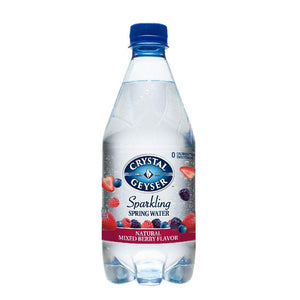 Crystal Geyser Sparkling Spring Water Mixed Berry