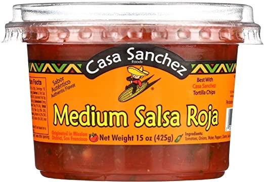 Casa Sanchez Salsa Medium Salsa Roja