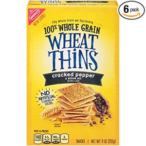 Wheat Thins Cracked Pepper & Olive Oil