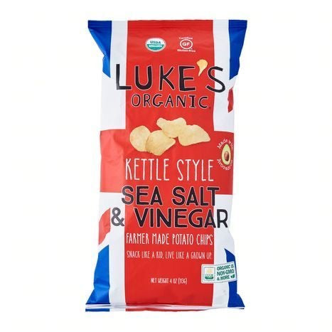 Luke’s Organic Kettle Style Sea Salt & Vinegar