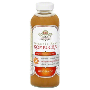 Gt’s Synergy Organic Kombucha Gingerade