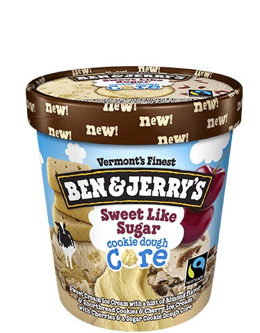 Ben & Jerry's Sweet Light Sugar Cookie Dough Core